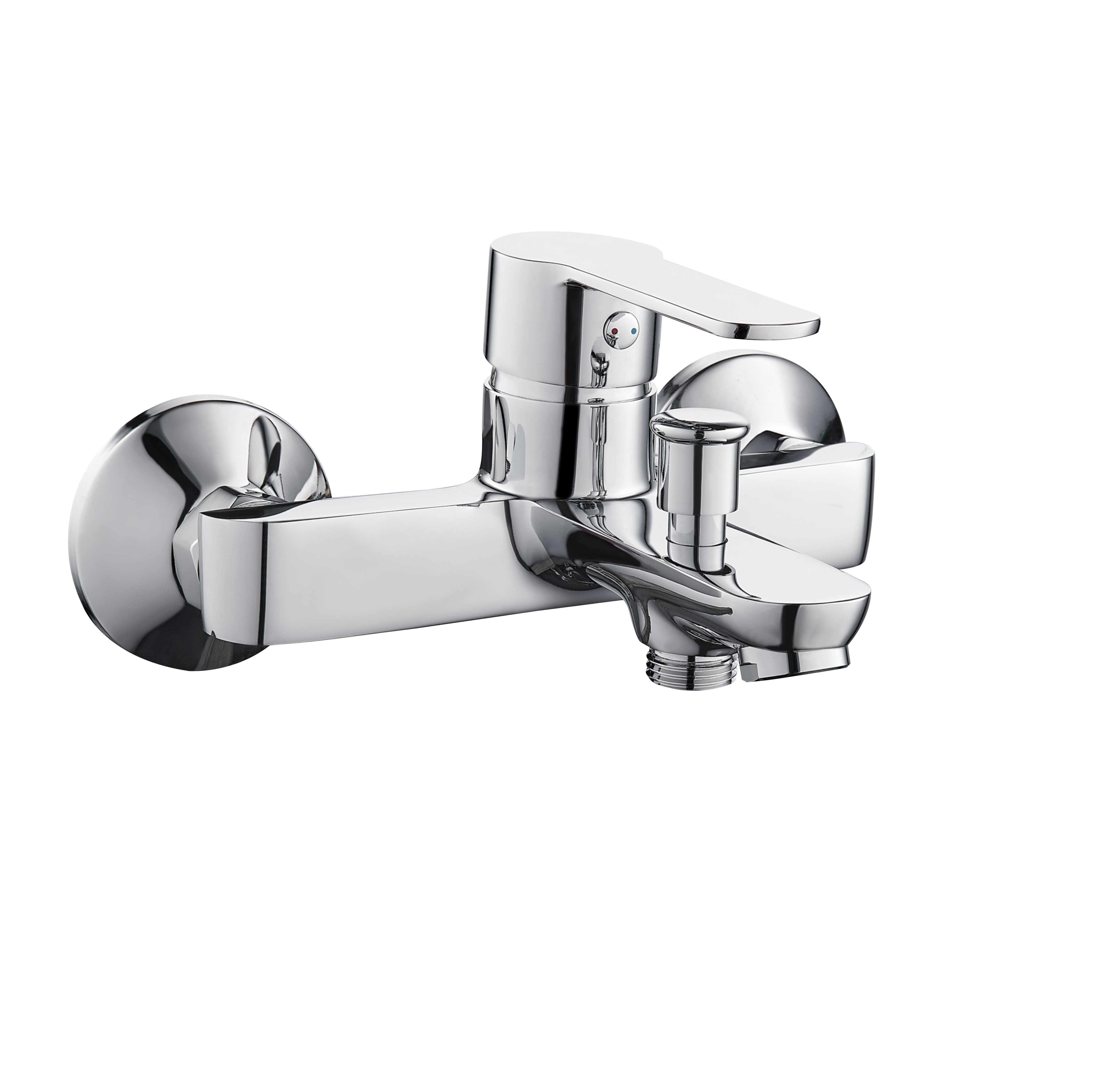 Изображение товара Смеситель для ванной с коротким изливом VODA DUMP хром однорычажный