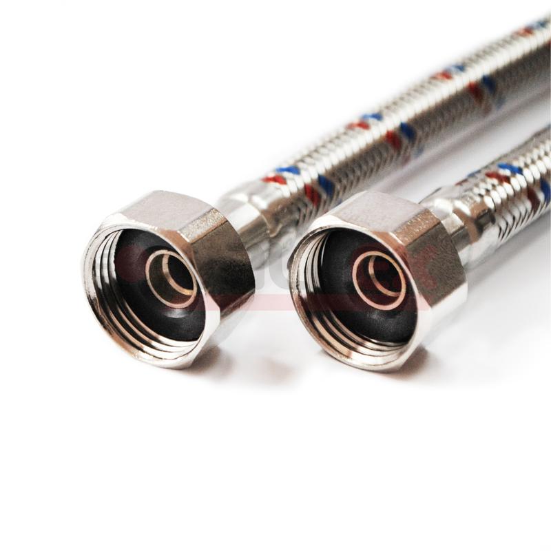 Изображение товара Подводка гибкая для воды 1/2дюйм В-В 50см (150) VALFEX S/S 50сm В-В