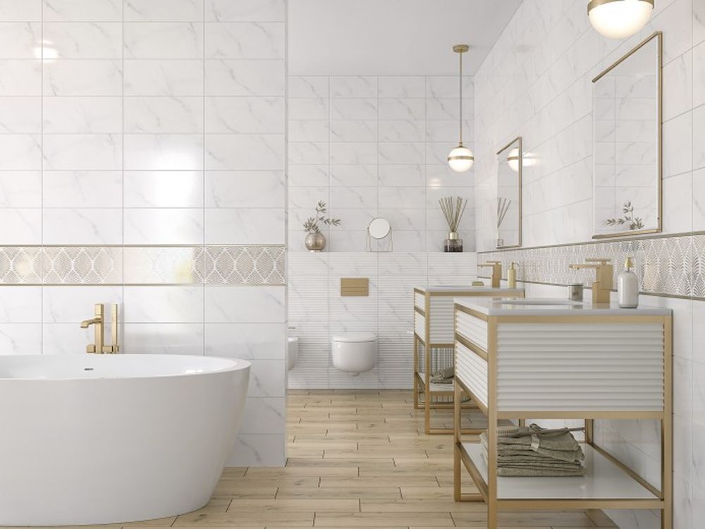 Изображение товара Плитка Cersanit Omnia белая 20x44 см для стен