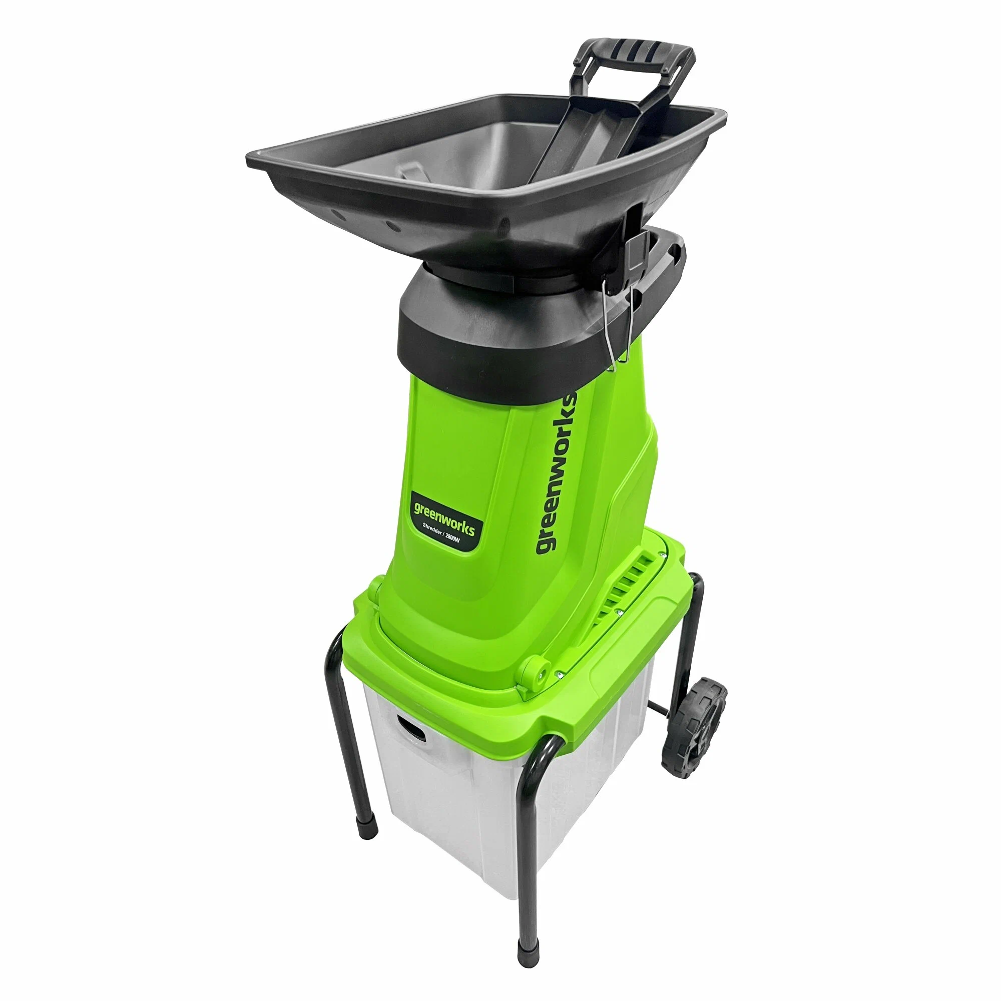 Изображение товара Электрический садовый измельчитель веток Greenworks GW-2800SD 2800 Вт