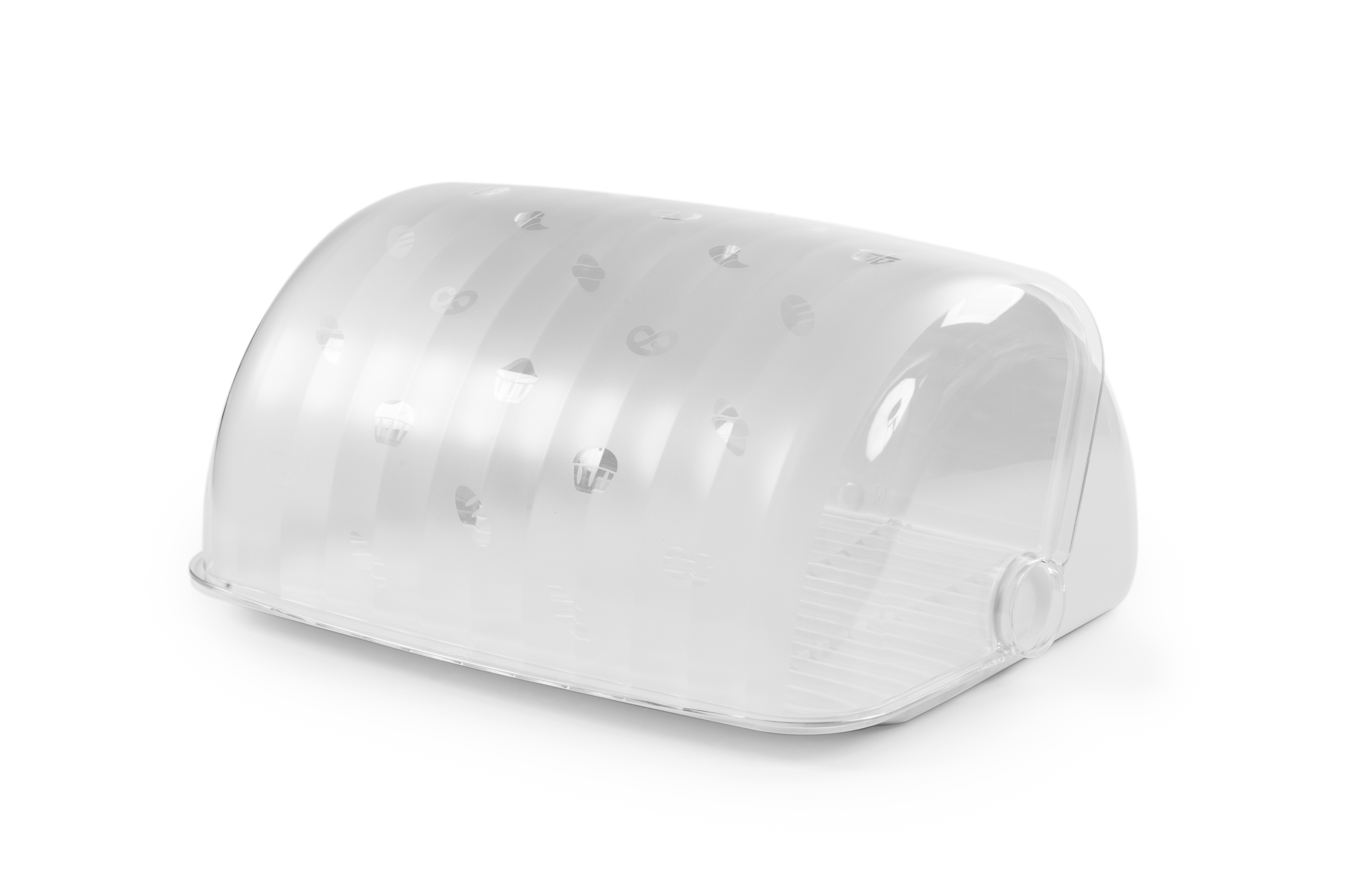 Изображение товара Хлебница Рондо белая из прочного пластика герметичная 9.6л