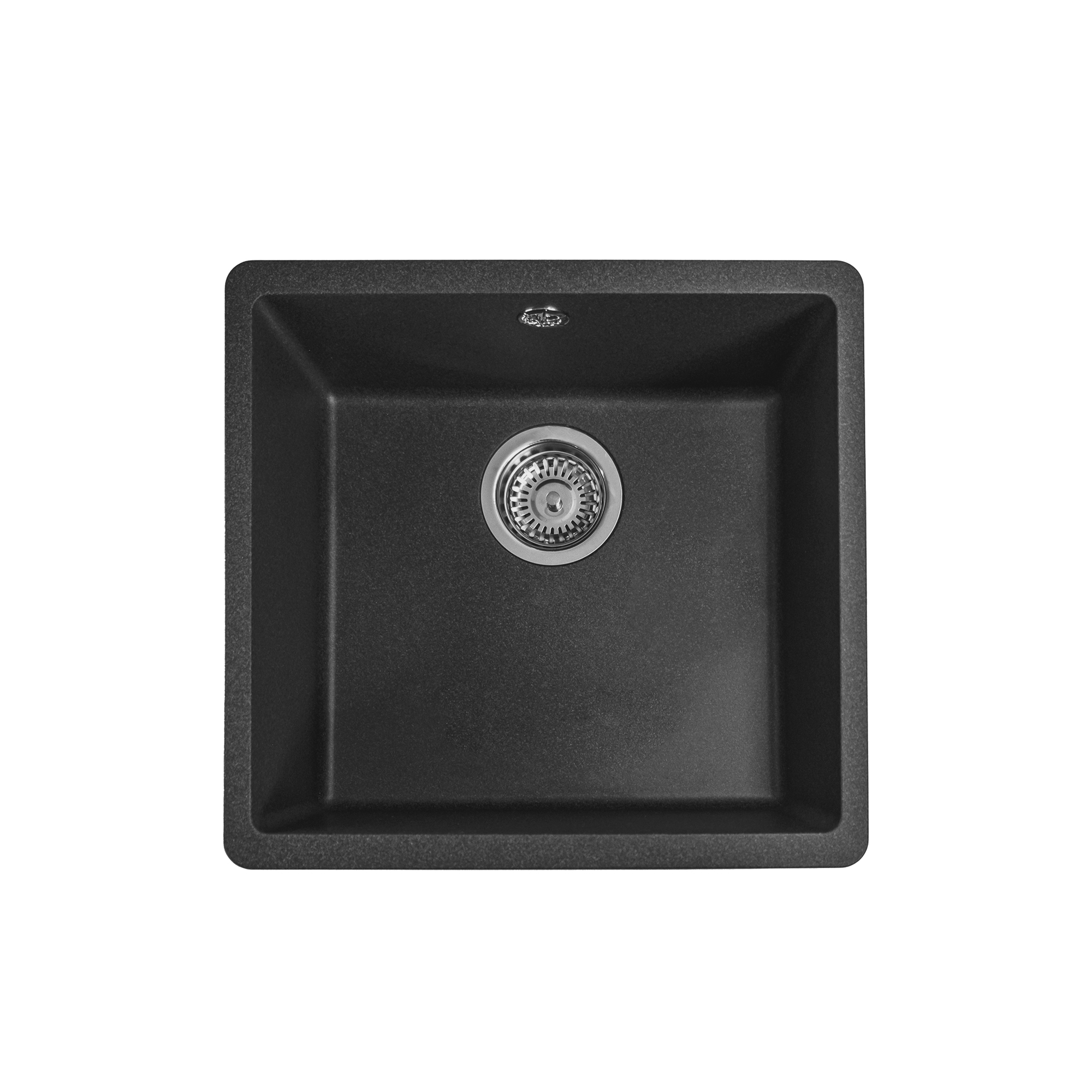 Изображение товара Мойка кухонная Flortek Сага 400 антрацит с матовой поверхностью