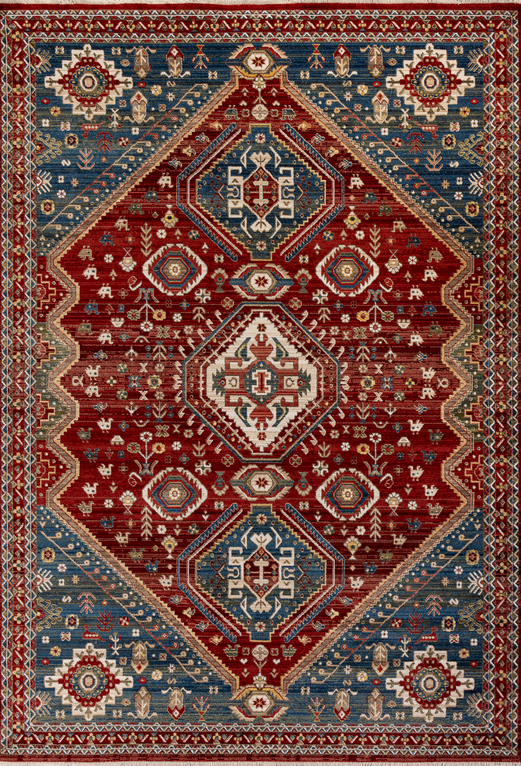 Изображение товара Ковер из Турции ART KAZAK 0714A-BRD-NAV 2,0x2,9 для гостиной