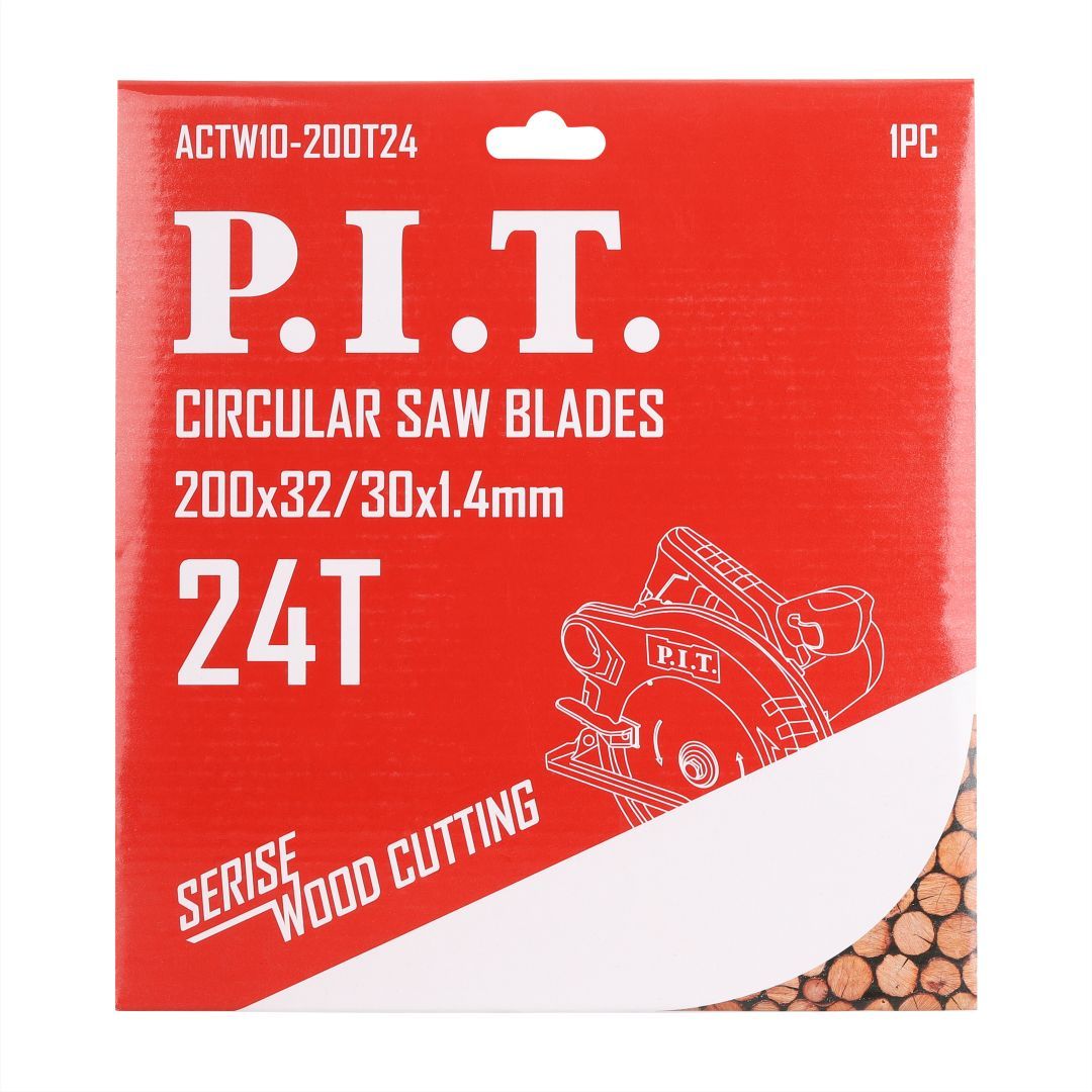 Изображение товара Диск пильный P.I.T. 200x32/30x1,4 мм 24T ACTW10-200T24