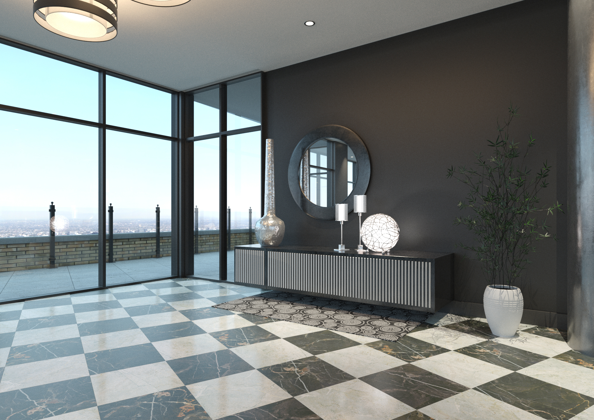 Изображение товара Керамогранит Cersanit Queen черный 42x42 см 1,587 м² для пола и стен