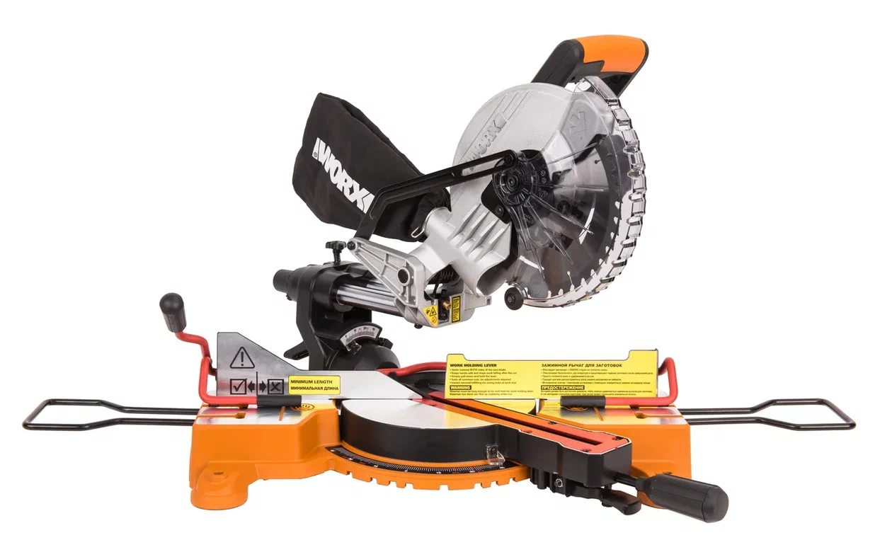 Изображение товара Пила торцовочная аккумуляторная Worx WX845.9 20В 216 мм без АКБ и З/У