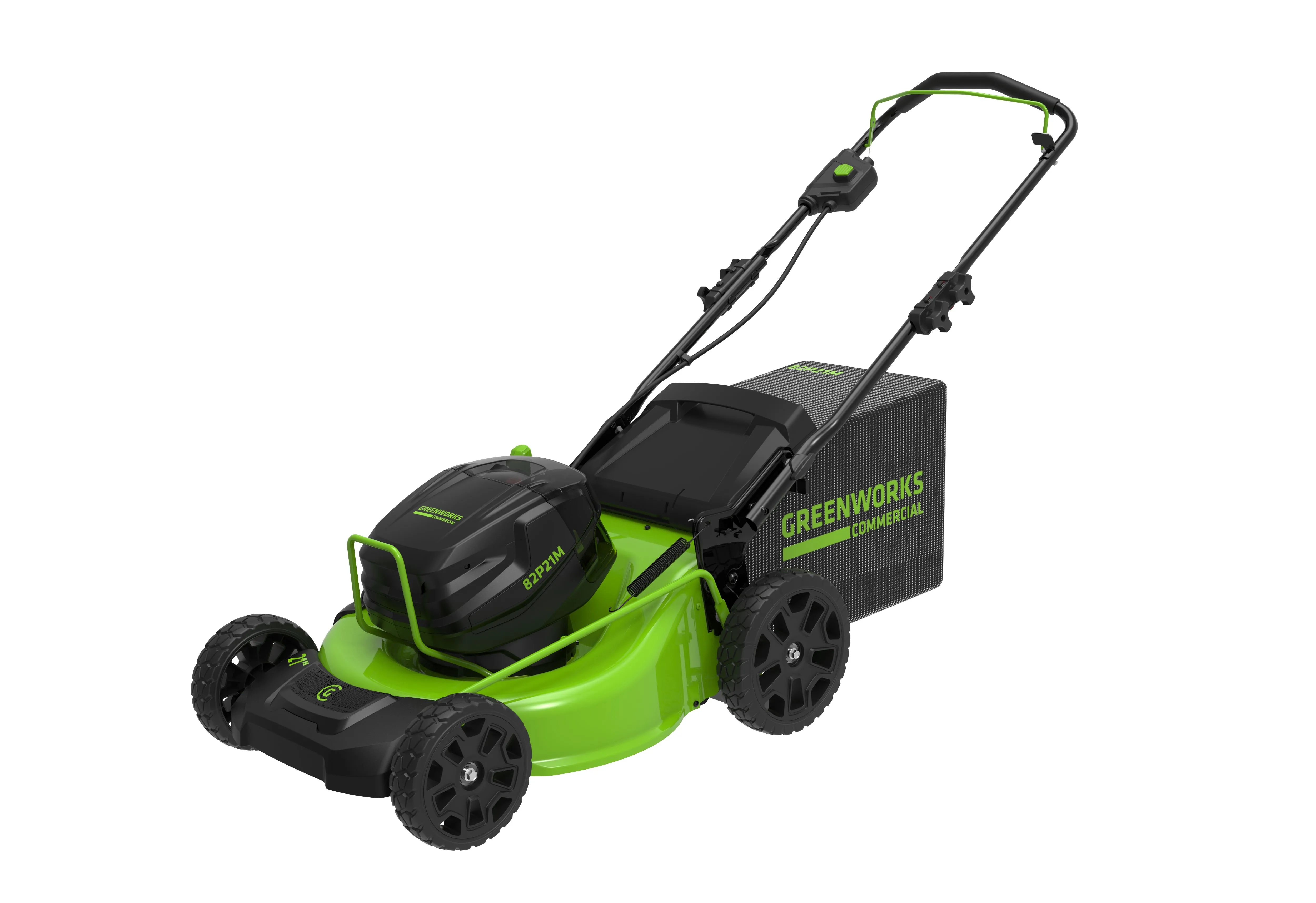 Изображение товара Аккумуляторная самоходная газонокосилка Greenworks GC82LM51SP2 82 В, 51 см