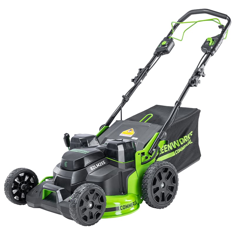 Изображение товара Аккумуляторная газонокосилка Greenworks GC82LM61S TwinForce 82 В 61 см