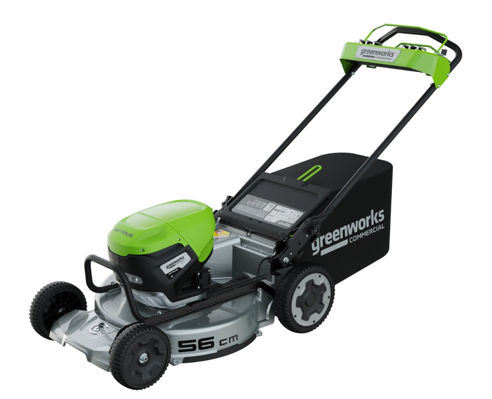 Изображение товара Аккумуляторная самоходная газонокосилка Greenworks LM221S 82 В 51 см без АКБ ЗУ