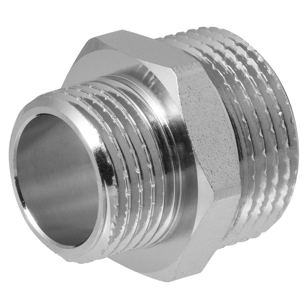 Изображение товара Ниппель - переходник (бочонок) 3/4" х 1/2" н/н MPF