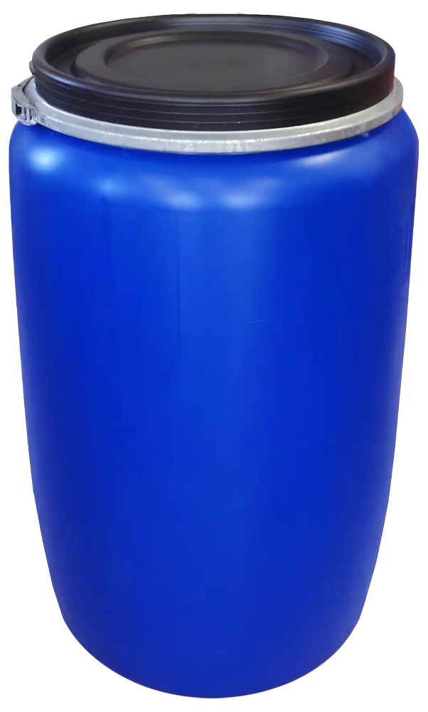 Изображение товара Бочка синяя c крышкой 127 л