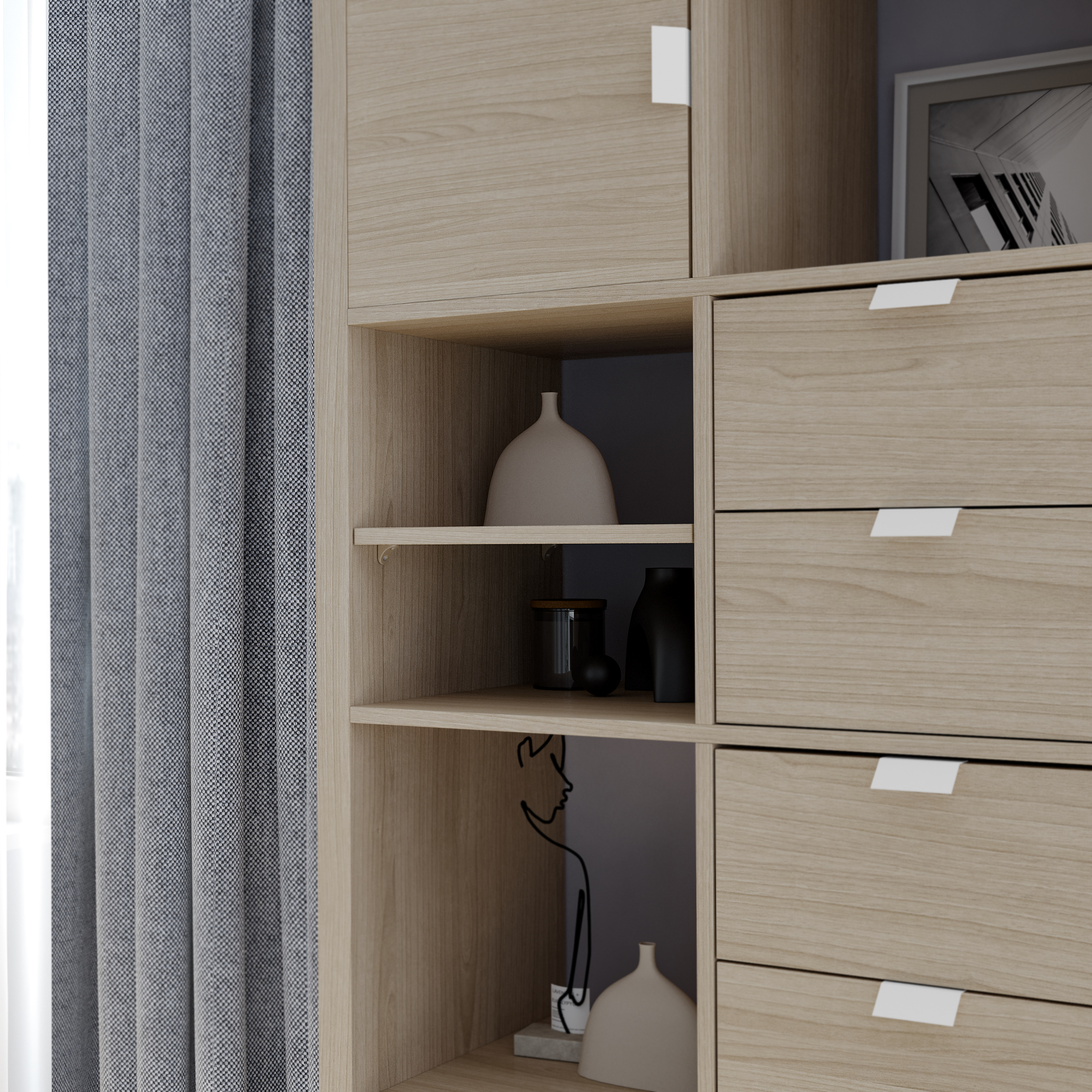 Изображение товара Полка Шведский Стандарт Фора 4.1 33х37 см для стеллажей