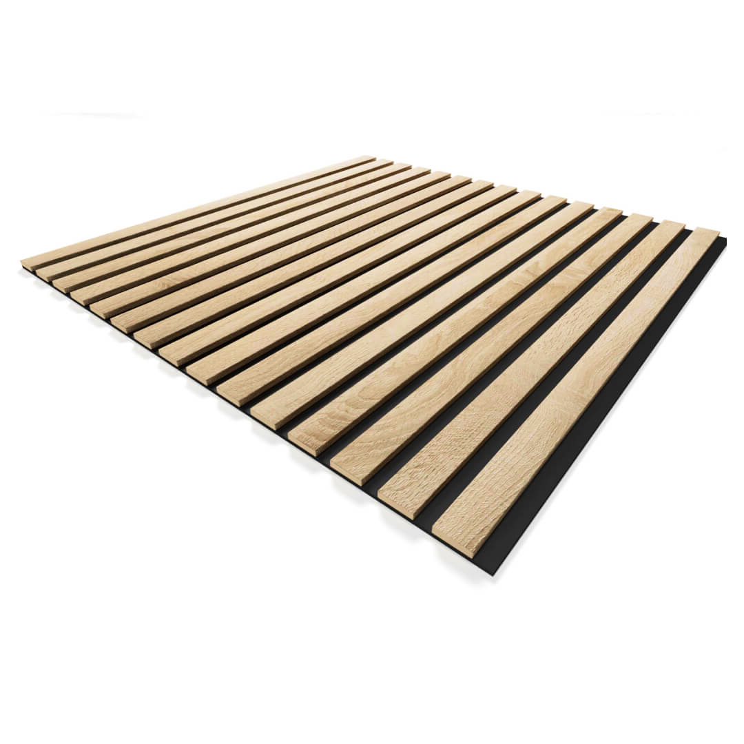 Изображение товара Панель Стеновая Акустическая Stella Comfort Standart Дуб Сонома 600х600х9 (уп.1шт.)