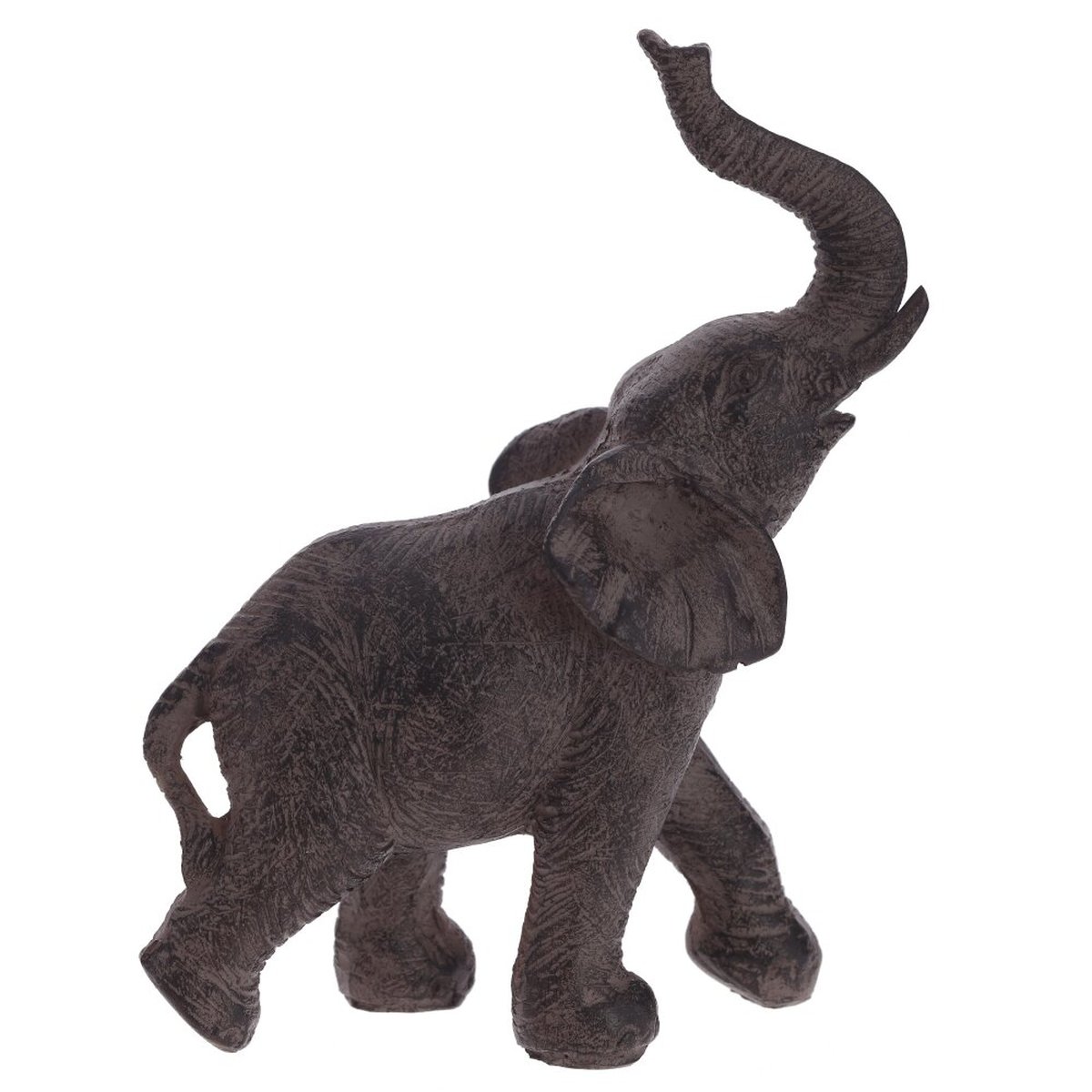 Изображение товара Декоративная фигурка слон из полимерных материалов L12 W6 H15 см для интерьера