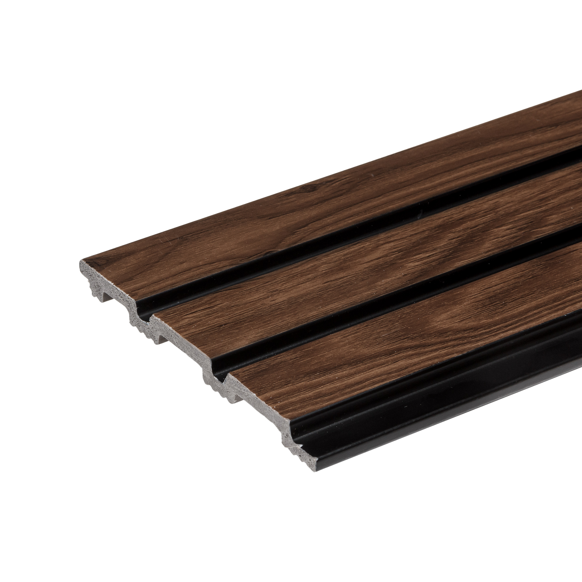Изображение товара Панель полистирол 3D Rail махагон 2700x120 для стен