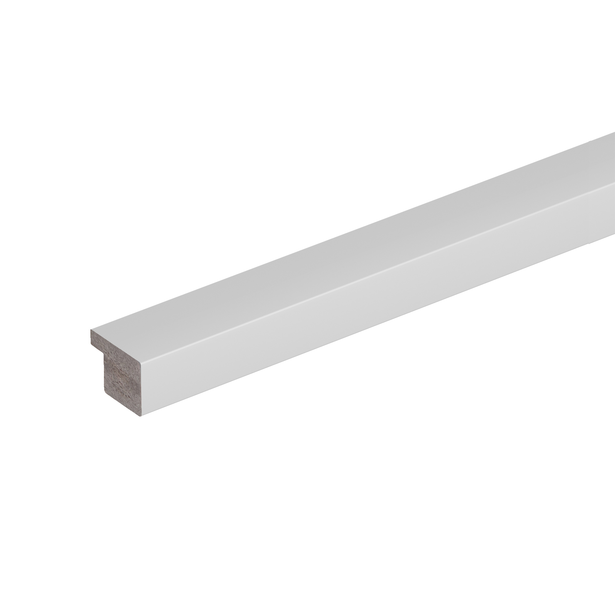 Изображение товара Рейка полистирол 3D Rail белая 22x16x2700 для interior отделки