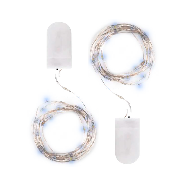 Изображение товара Гирлянда роса ФАZА 20 LED белый 0,02 м