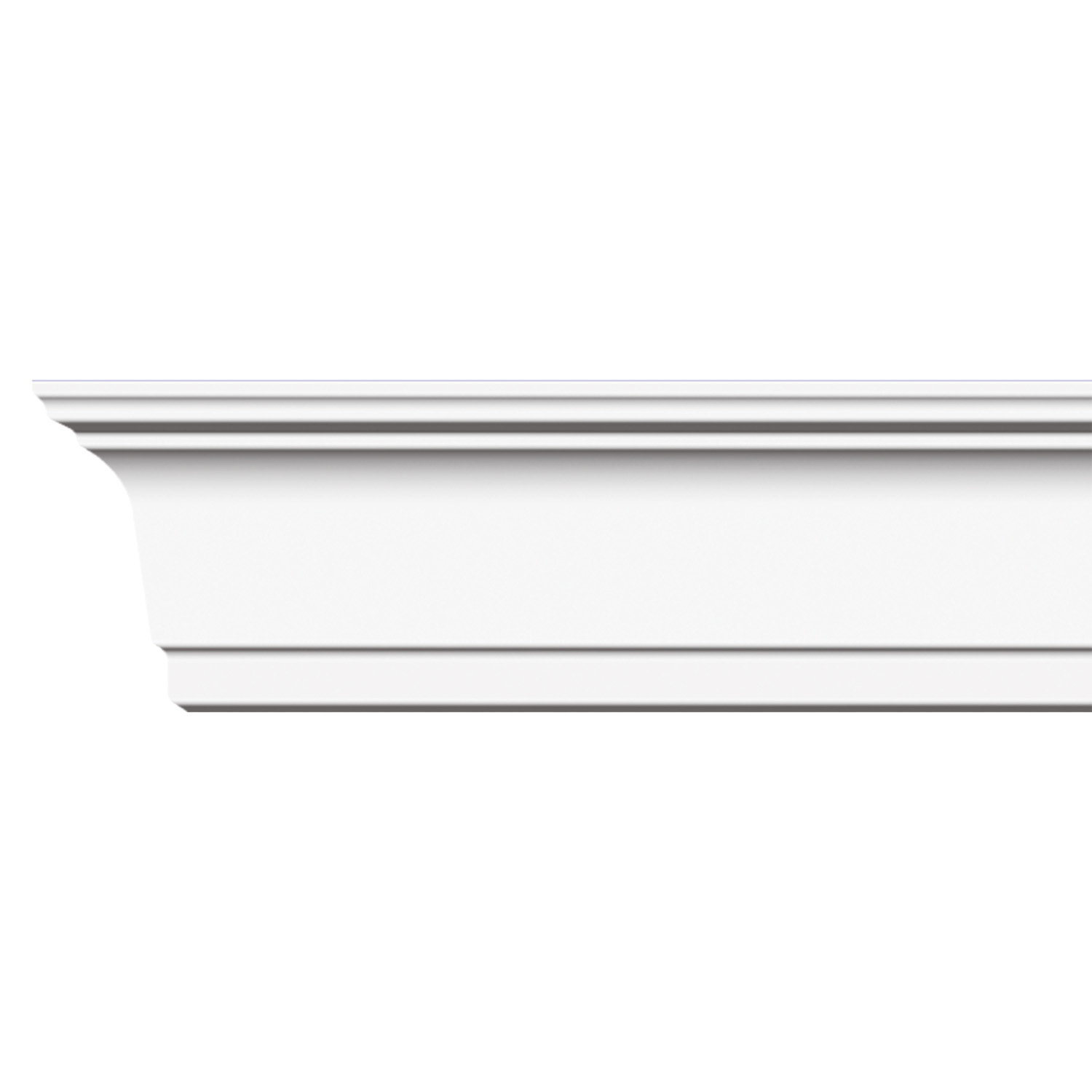 Изображение товара Потолочный плинтус из дюрополимера FORMAT 06011D белый
