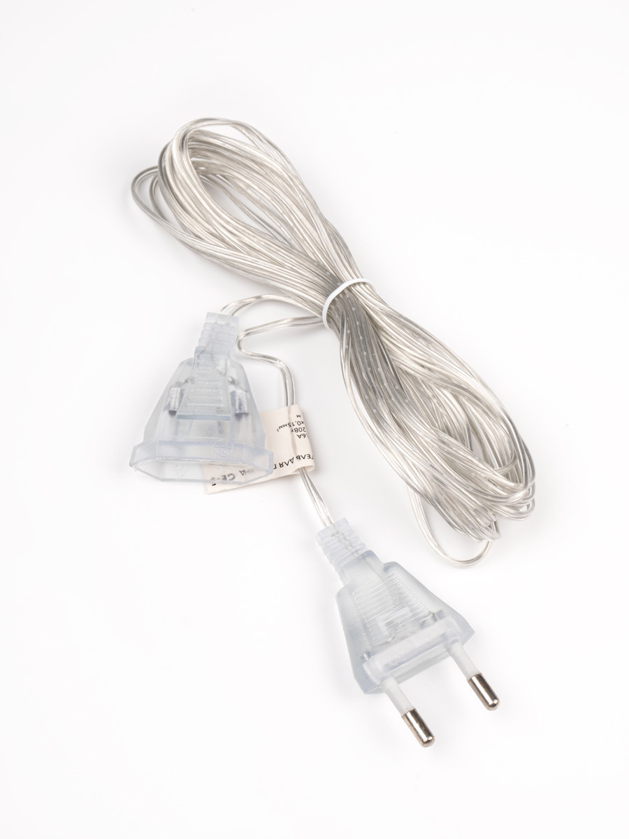 Изображение товара  Удлинитель для гирлянд ФАZА GE-5 прозрачный 5 м