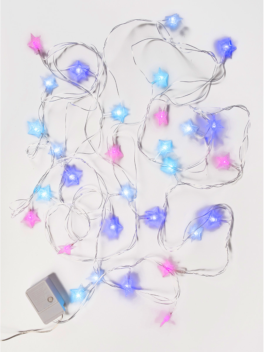Изображение товара Гирлянда Звезды SH LIGHTS 30 LED многоцветный 4 м