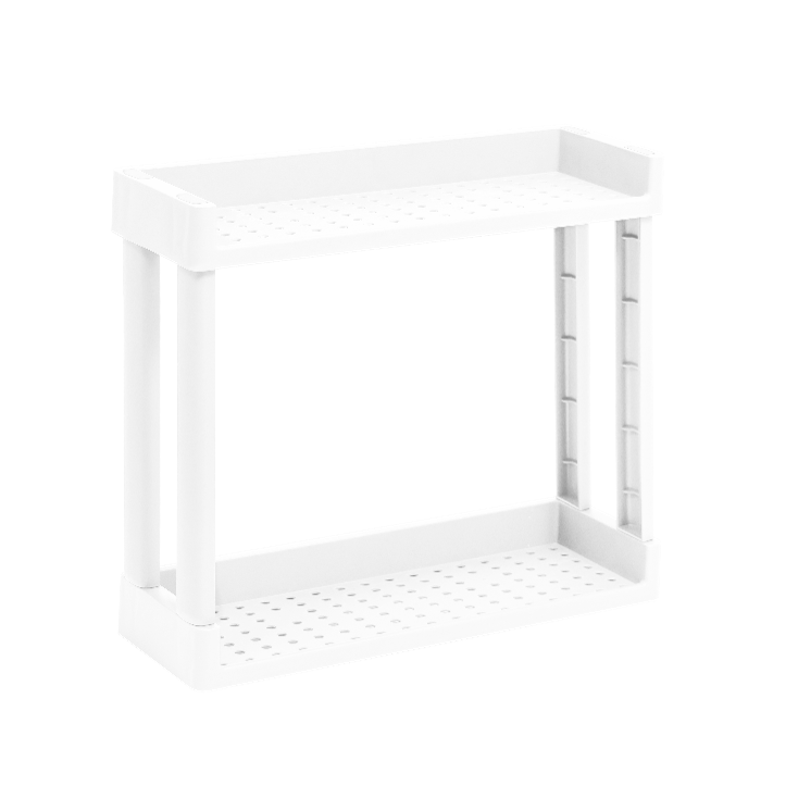 Изображение товара Полка VIKEA навесная 2-х ярусная белая