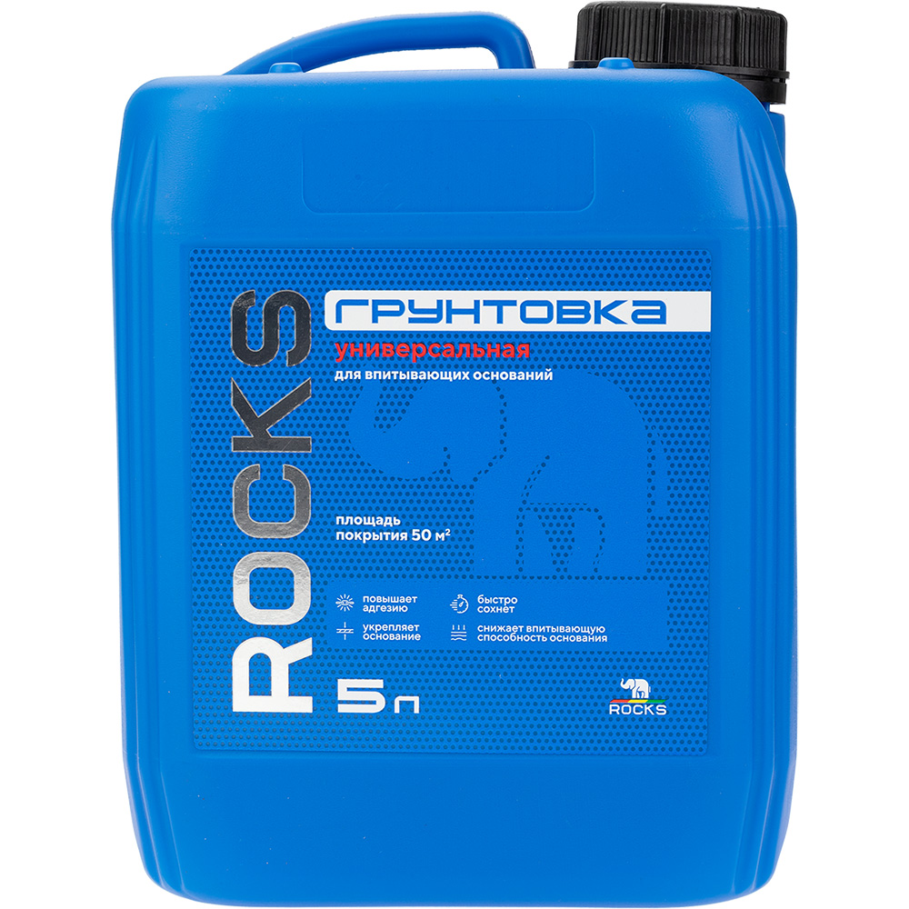 Изображение товара Грунтовка пропиточная Rocks прозрачный 5 л