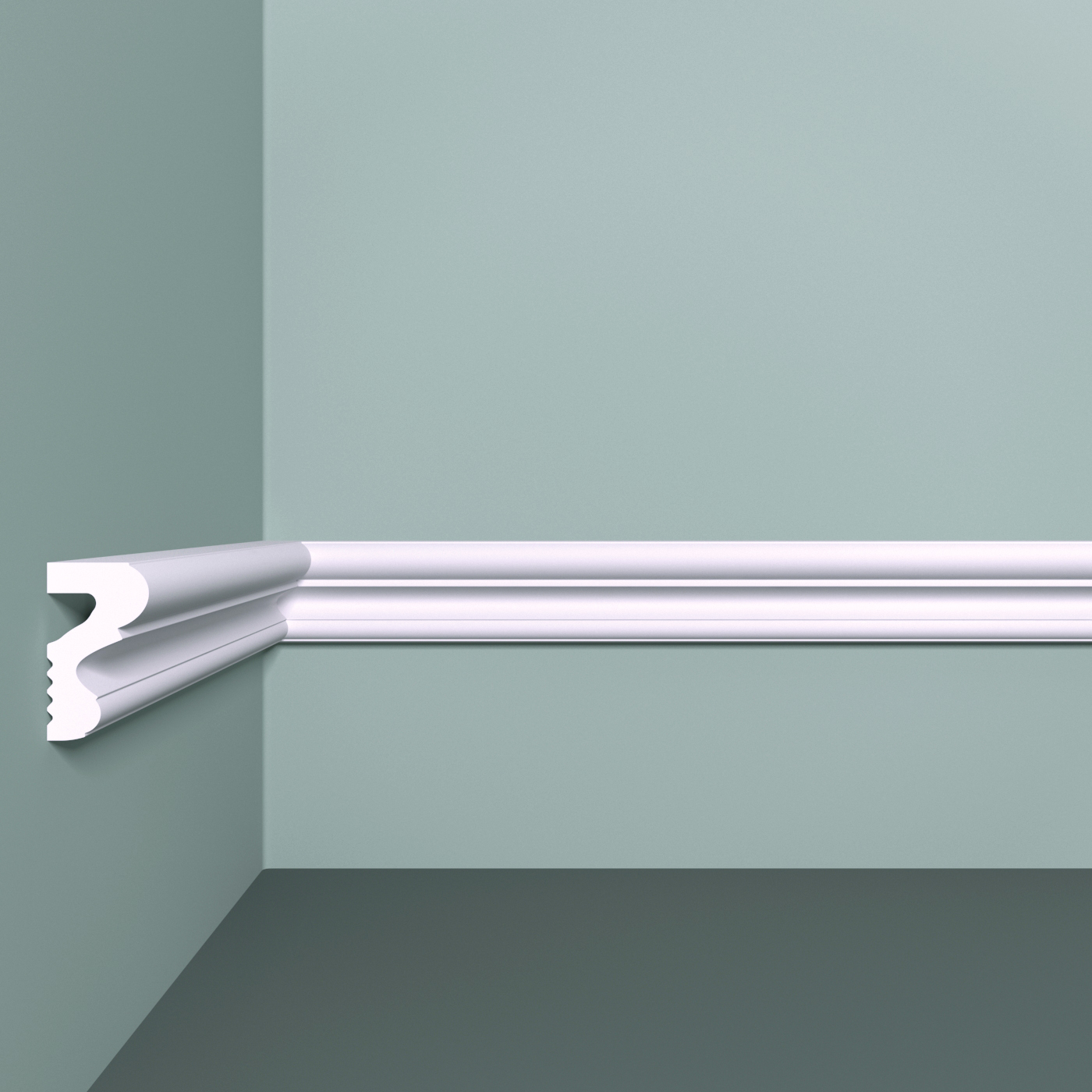 Изображение товара Bello Deco Молдинг XPS М 15 (35x20) Молдинг идет к углу М15У1, М15У2