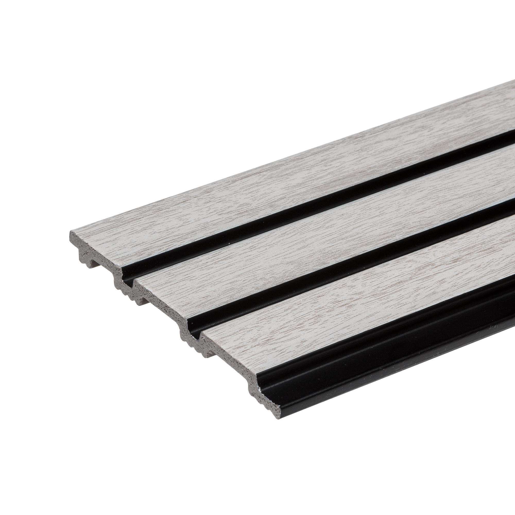 Изображение товара Панель полистирол 3D Rail Ясень серый 2700x120