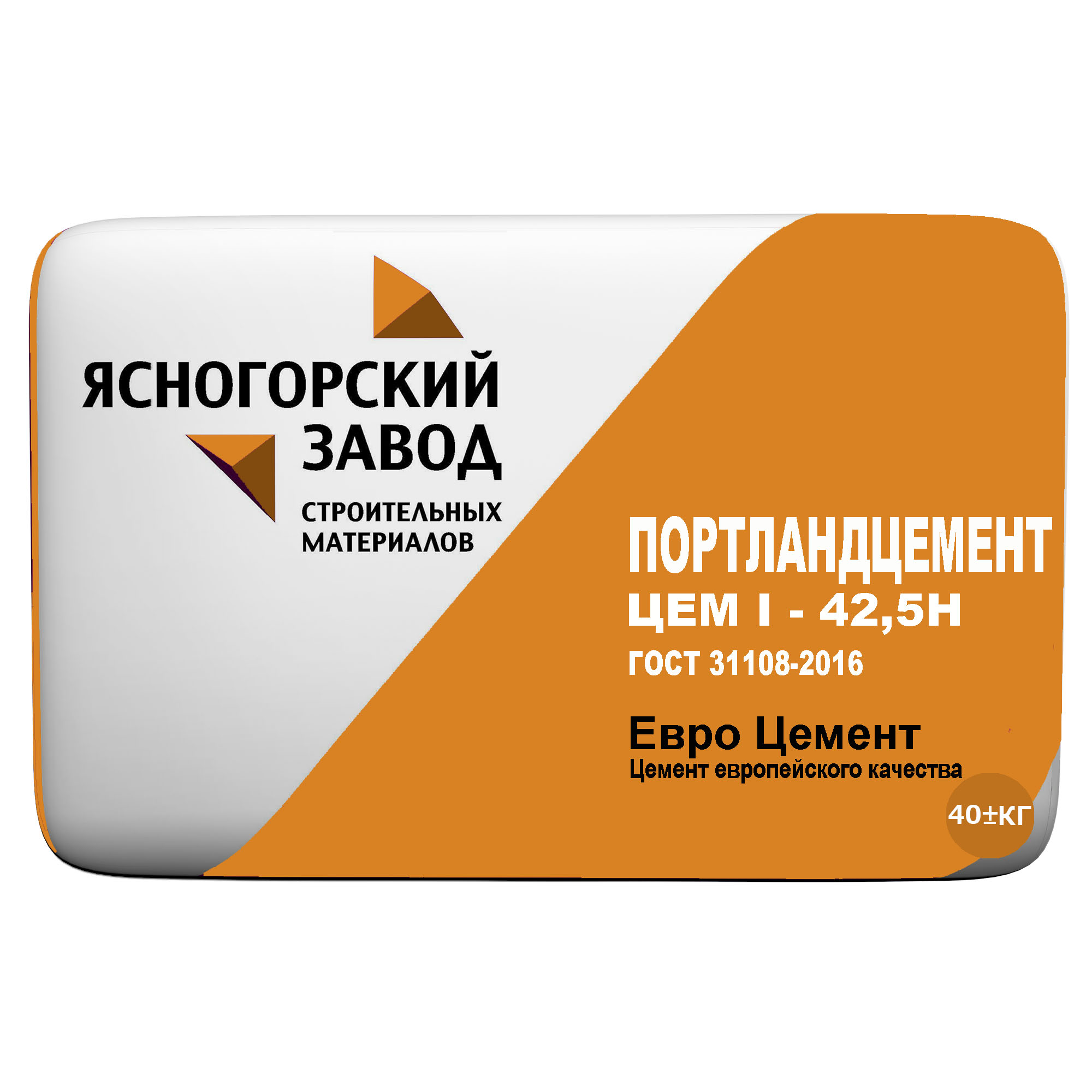 Цемент и сыпучие материалы Без бренда Цемент ЦЕМ I 42,5Н 40кг