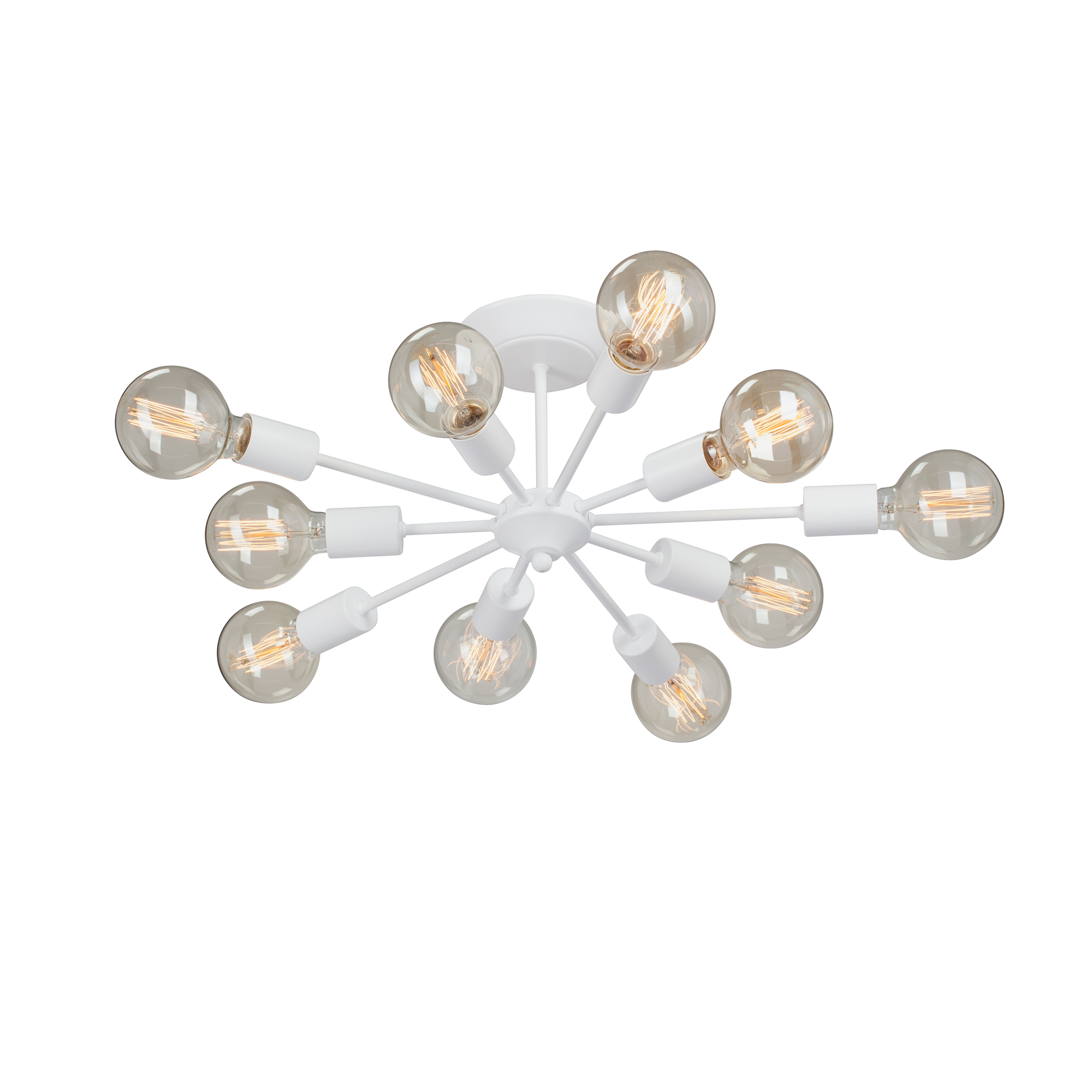 Изображение товара Люстра V4261-0/10PL, 10хE27 40Вт 30м² белый