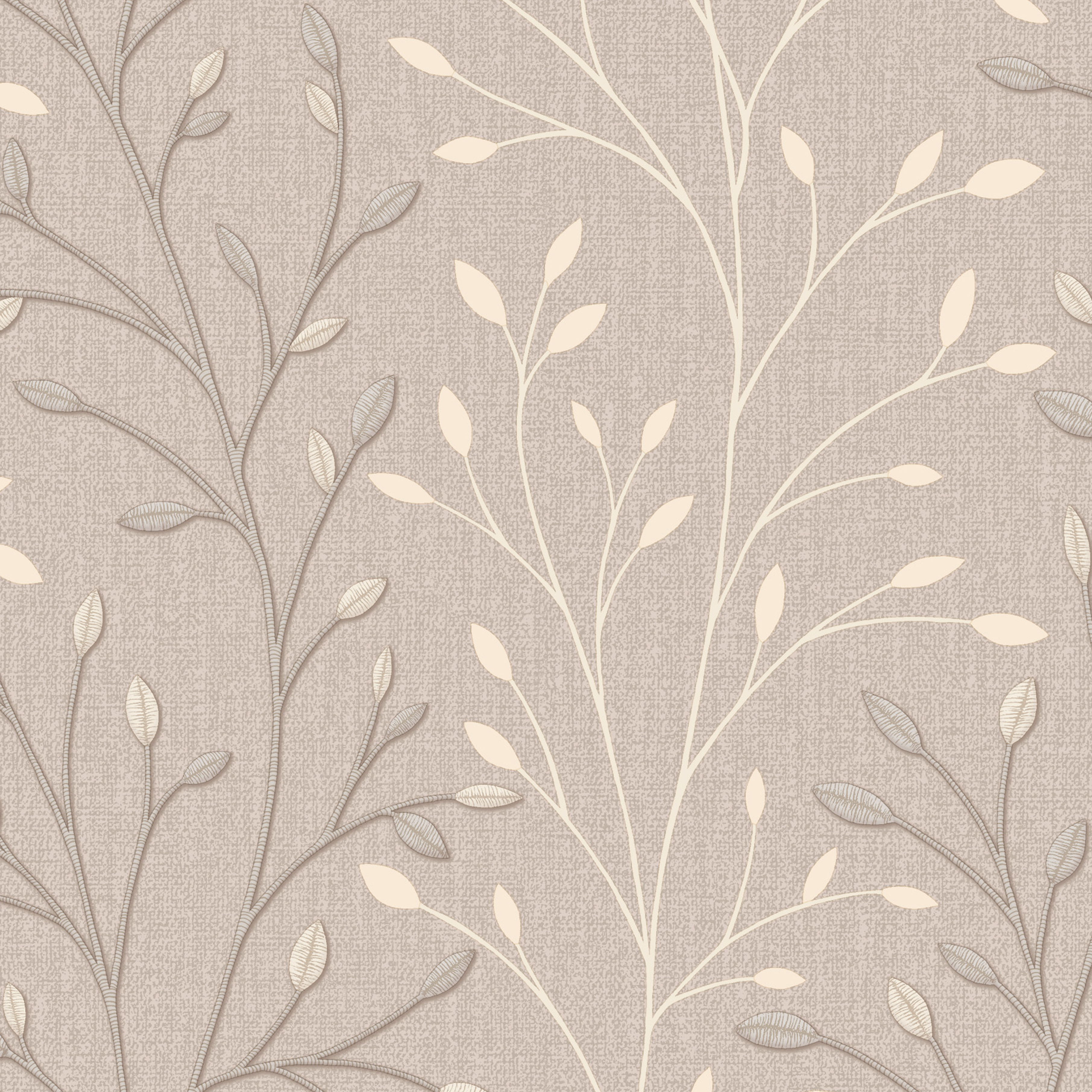 Изображение товара Виниловые обои WallSecret Bloom 8922-24 песочные 1,06х10,05 м