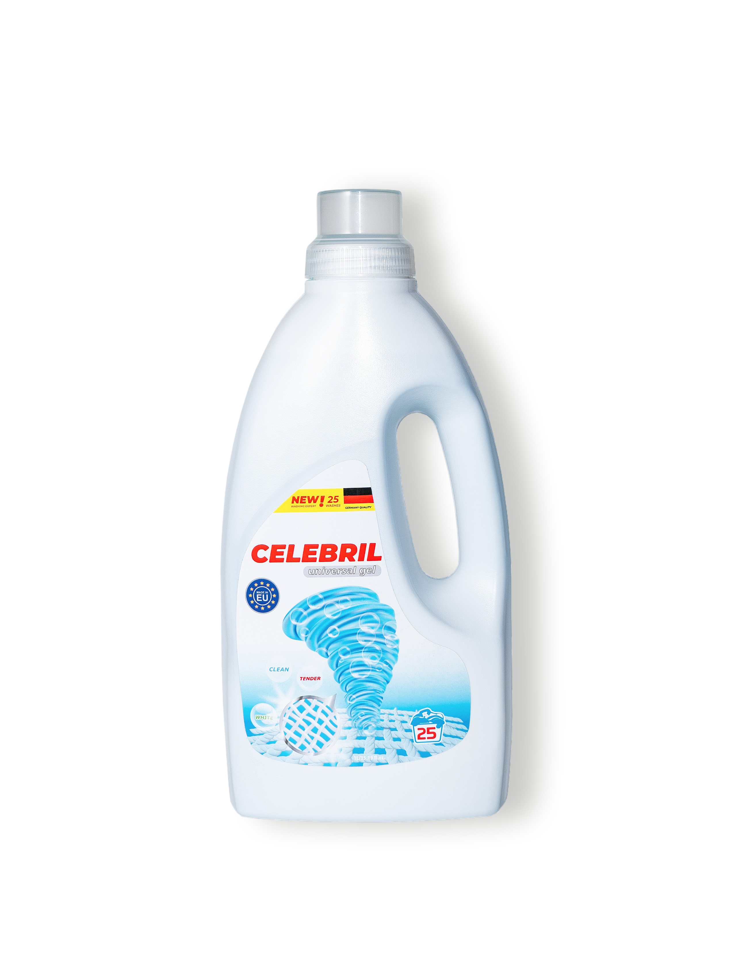 Изображение товара Гель для стирки Celebril 1 л - экологически чистое средство