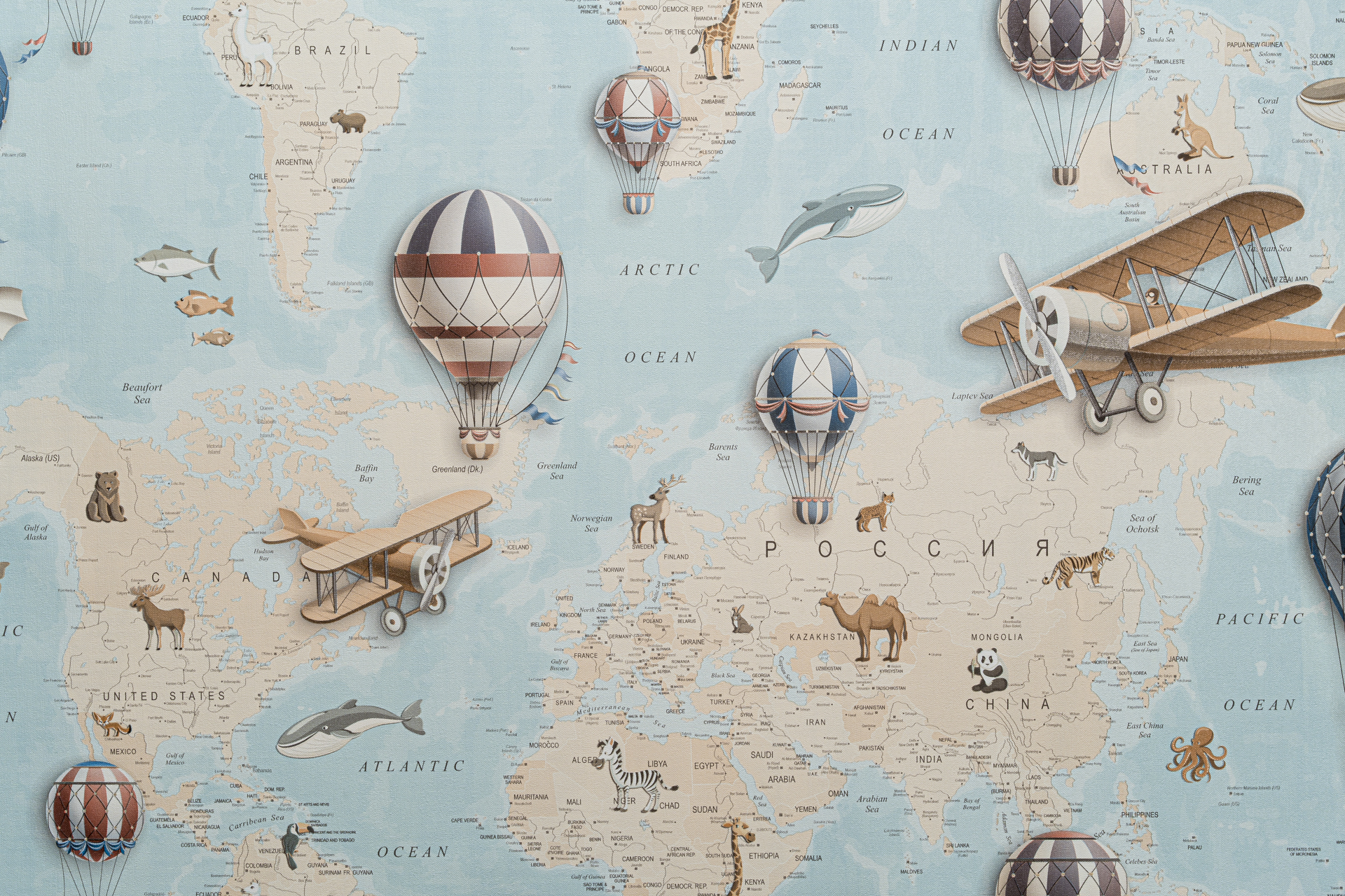 Изображение товара Обои виниловые Артекс Атлас 11119-04 1,06Х10,00