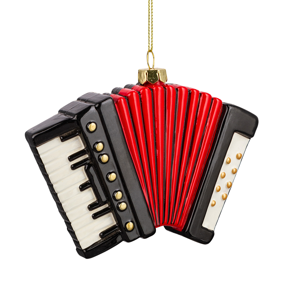 Изображение товара Украшение для елки ErichKrause Decor Аккордеон 11см яркое глянцевое пластик