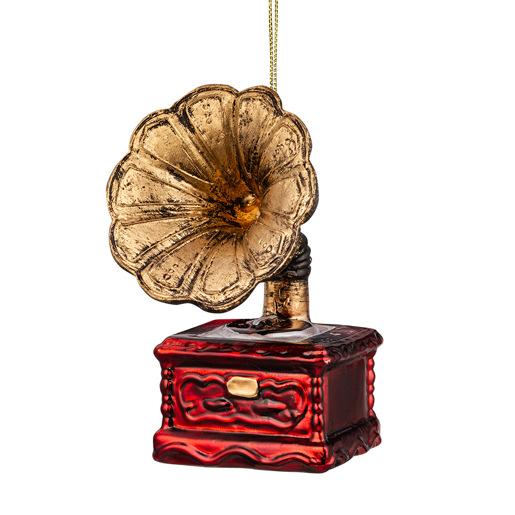 Изображение товара Украшение ErichKrause Decor Граммофон 10.5см, стекло