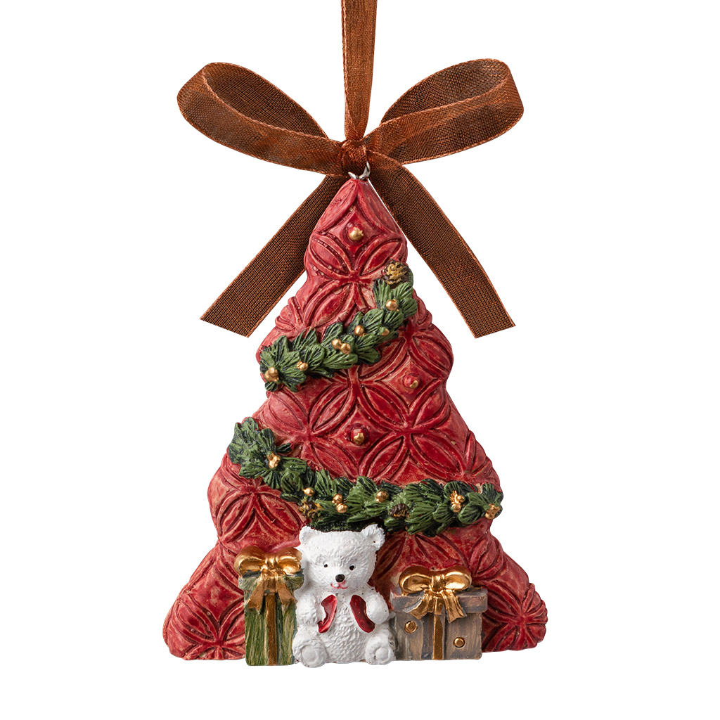 Изображение товара Украшение ErichKrause Decor Елочка с подарками 9см