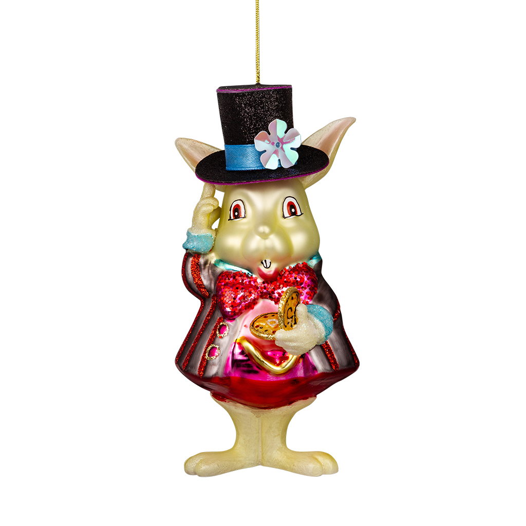 Изображение товара Украшение ErichKrause Decor Мартовский Заяц 15см из стекла