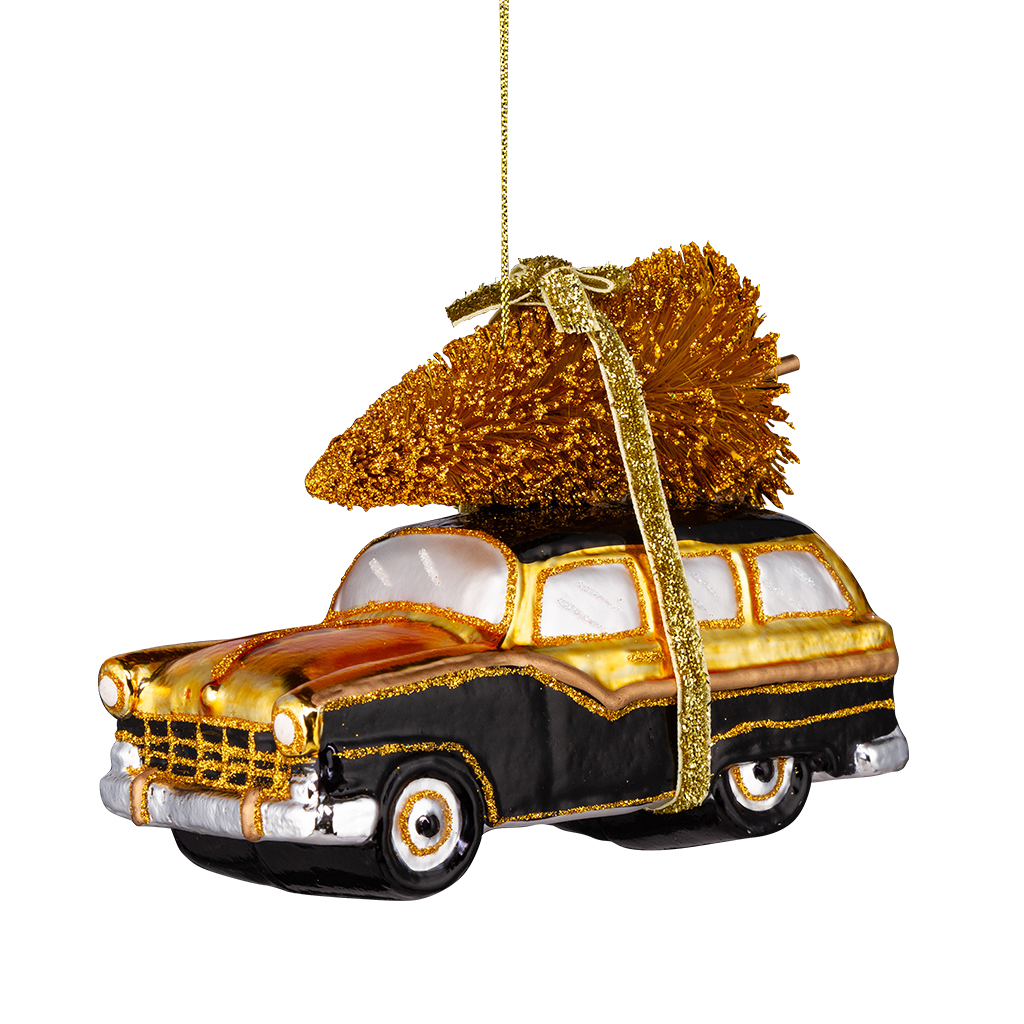 Изображение товара Украшение ErichKrause Decor Роскошь на колесах 14см, стекло