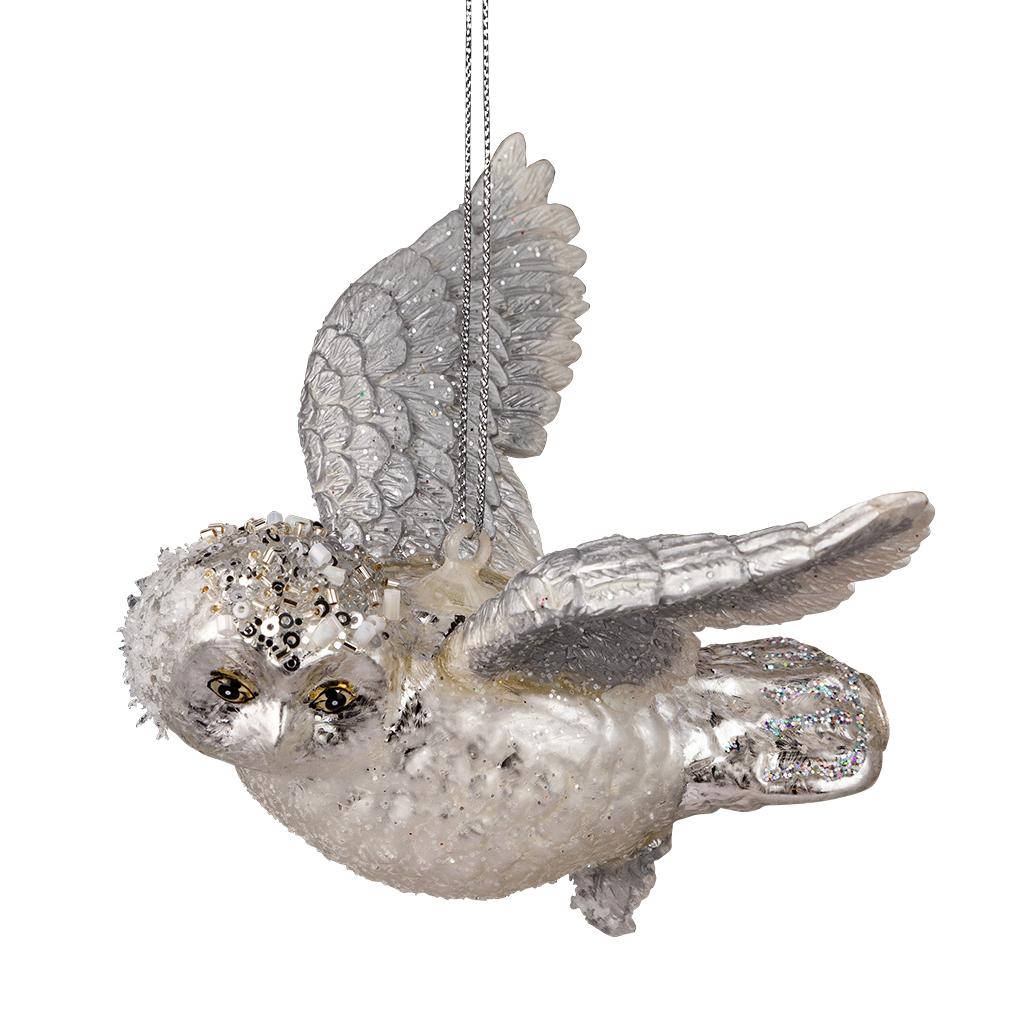 Изображение товара Украшение ErichKrause Decor Совa Гарри Поттера 10.5 см стекло новогоднее украшение