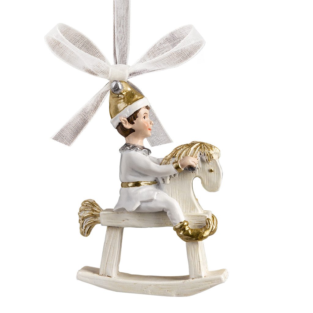 Изображение товара Украшение ErichKrause Decor Эльф на лошадке 9см