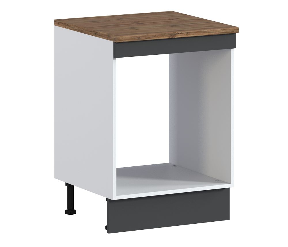 Изображение товара Декоративная панель под духовку Кейл 60х12Х1,6 см ЛДСП серый для кухни