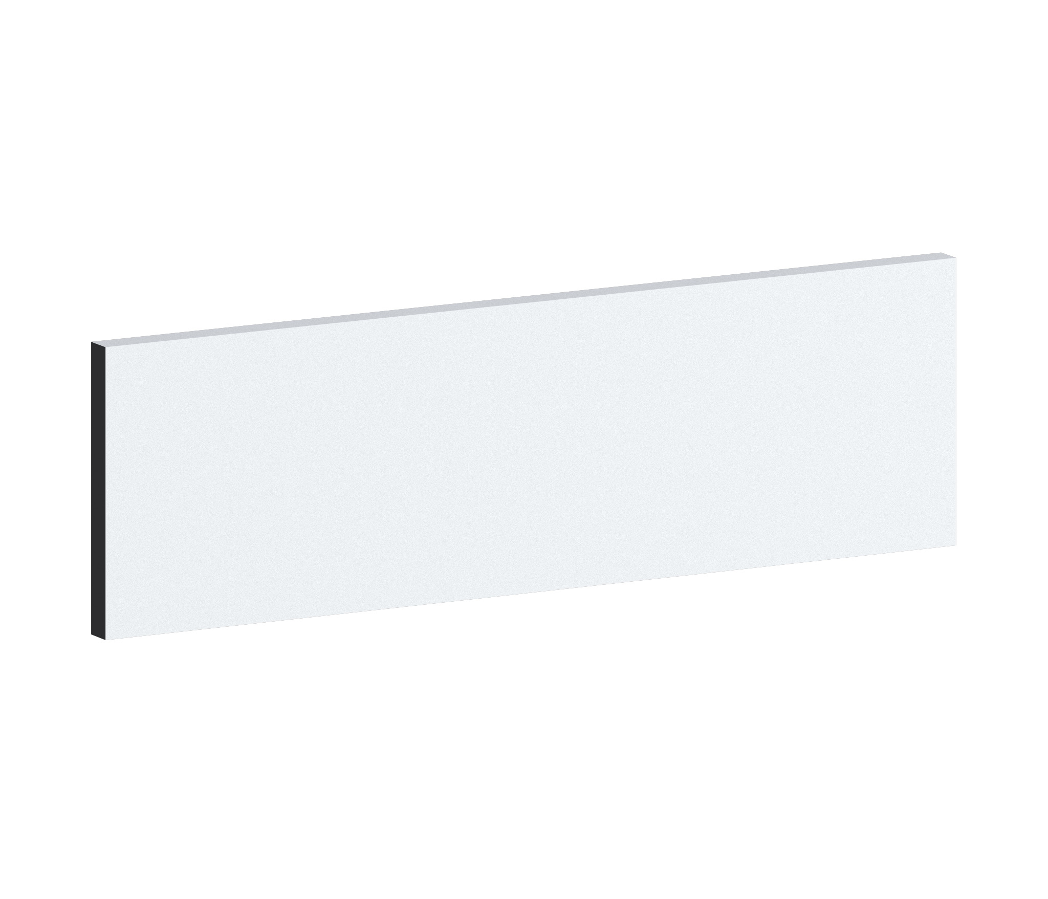 Изображение товара Цоколь боковой Метод 60х1,6 см для модульной кухни Белый