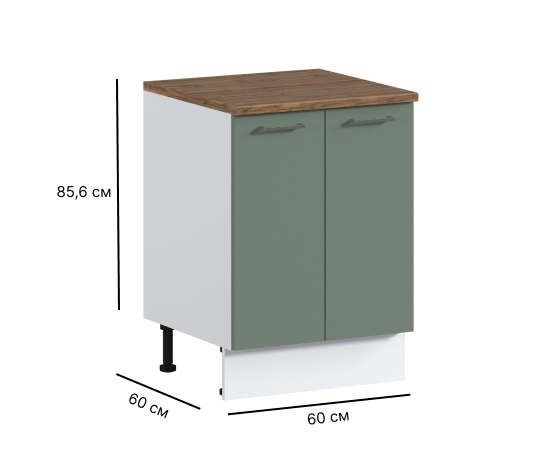 Изображение товара Шкаф 60 напольный Оливер 60Х85,6Х60 см