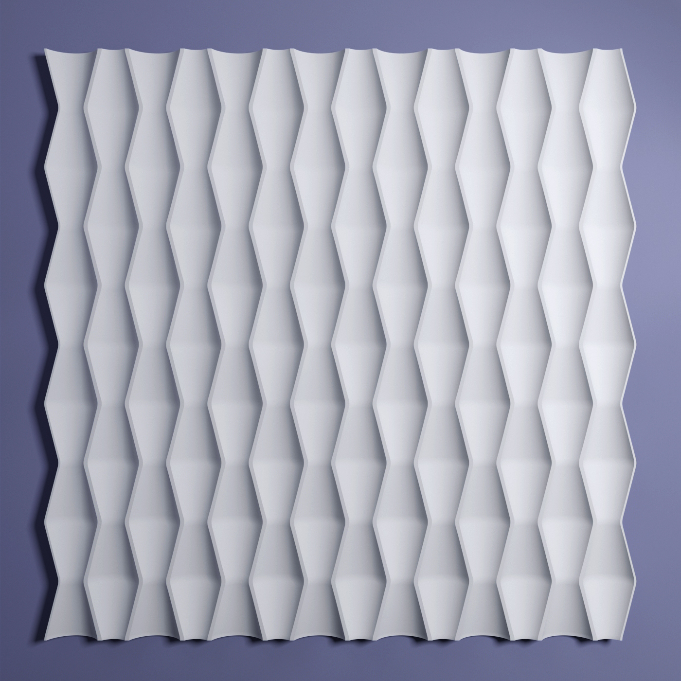 Изображение товара Стеновая панель Polymer Bello Deco СП 17 500x500, влагостойкая, рельефная
