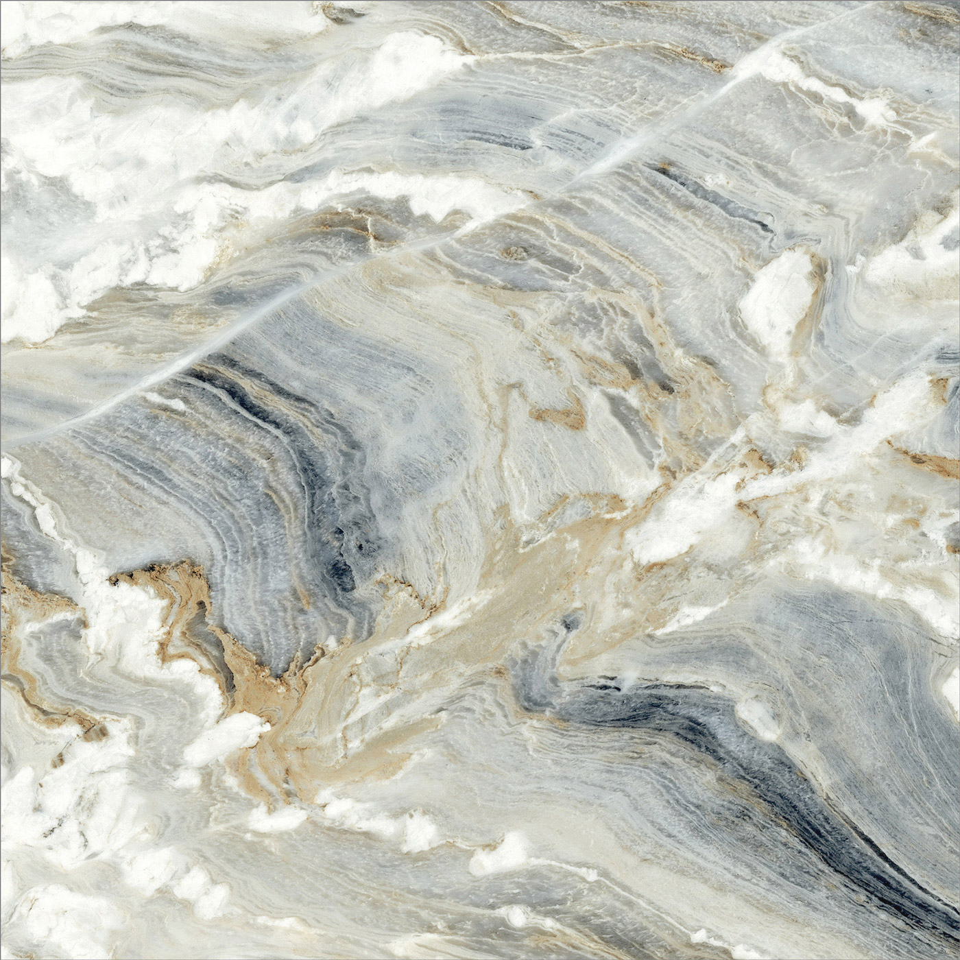 Изображение товара Керамогранит LCM Cascade Natura Latte 60X60 см 1,44 м² для внутренней отделки