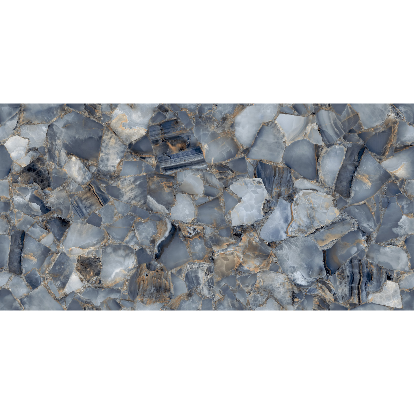 Изображение товара Керамогранит LCM Sapphire Agate 60x120 см 1,44 м² - прочное и стильное покрытие для интерьера