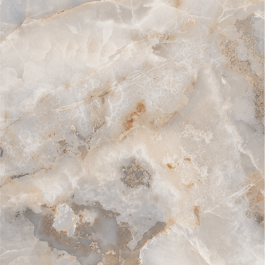 Изображение товара Керамогранит Laparet Onyx Magic Серо-Коричневый brown полированный 60X60 см 1,44 м²