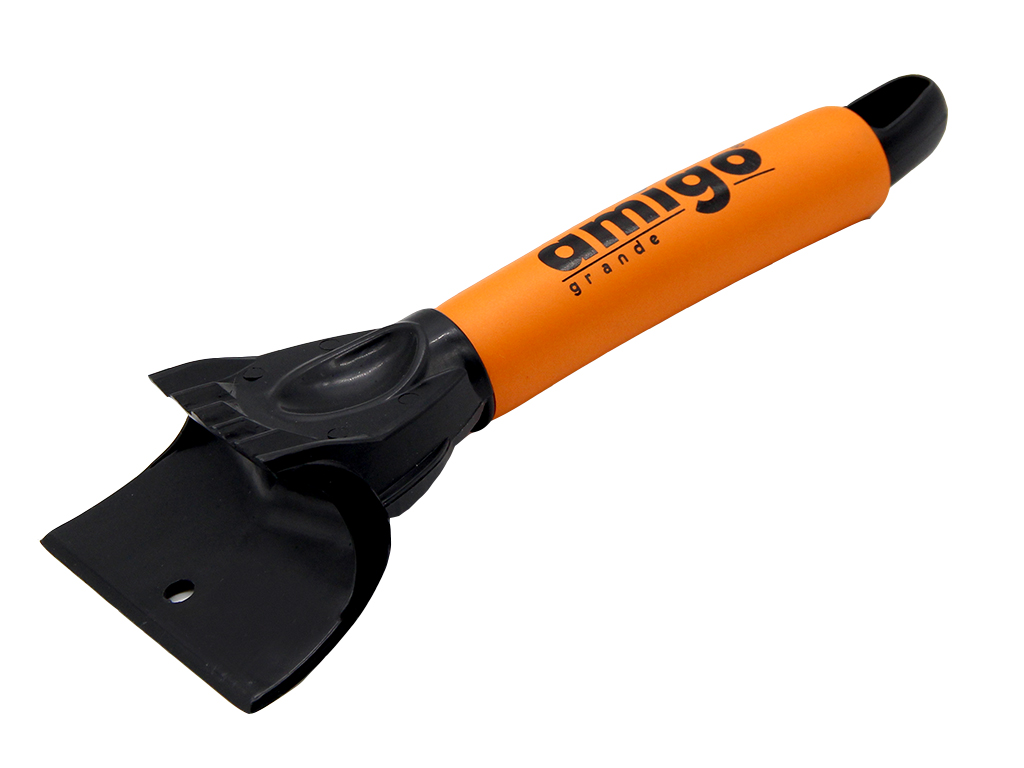 Изображение товара Скребок для удаления льда AMIGO 71528 длина 27,5 см 2-а скребка 10 см и 5 см