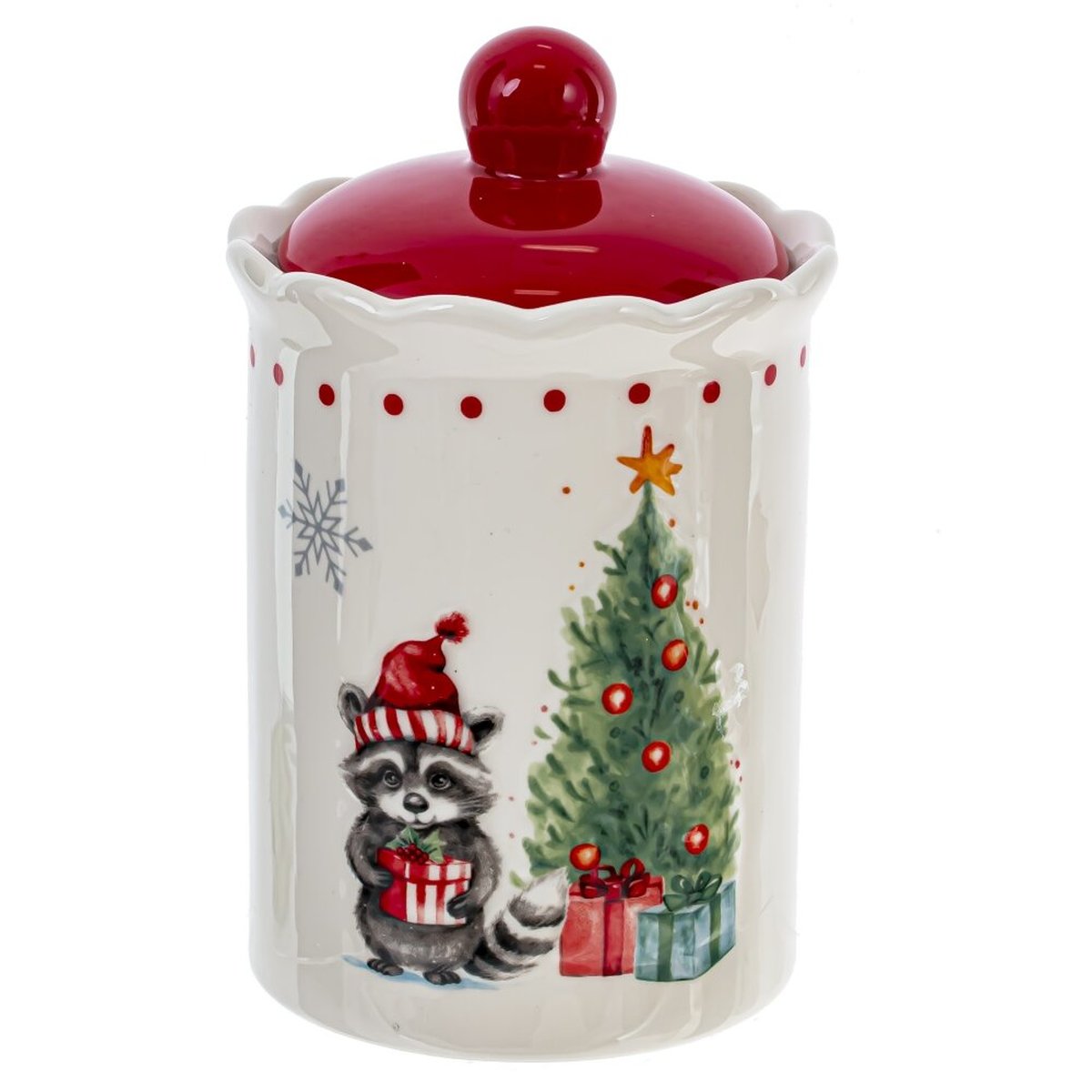 Изображение товара Ёмкость для сыпучих продуктов Новогодний подарок 850 мл