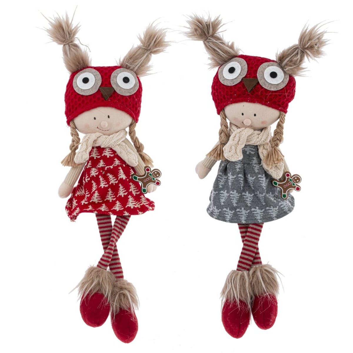 Изображение товара Игрушка набивная "Девочка", L15 W10 H53 см, 2в.